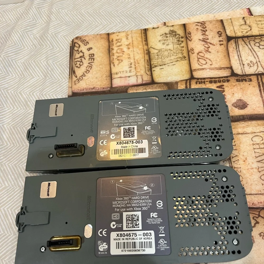 Xbox 360 hard drives